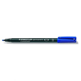 Staedtler Foliopis Staedtler Lumocolor B niebieski