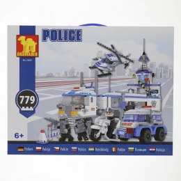 Dromader Klocki plastikowe Dromader POLICJA (23001)