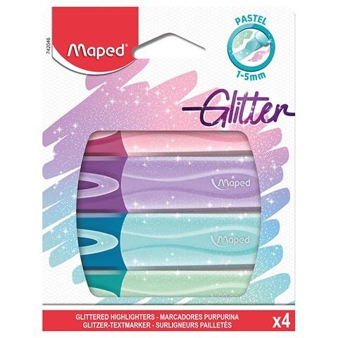 Maped Zakreślacz Maped PEPS fluo, mix 1,0-5,0mm (742046)