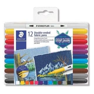 Staedtler Flamaster Staedtler do tkanin 12 kol. (S 3190 TB12)