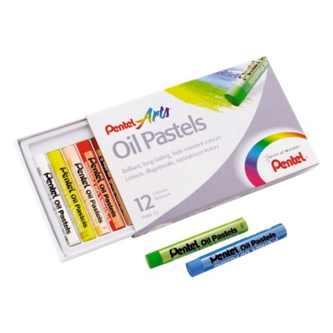 Pentel Pastele olejne Pentel 12 kol.