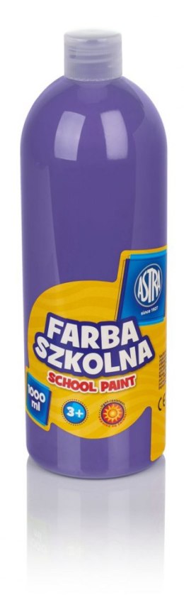 Astra Farby plakatowe Astra szkolne kolor: fioletowy 1000ml 1 kolor.
