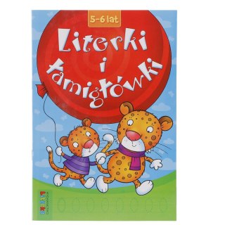 Literka Książeczka edukacyjna Literka Literki i łamigłówki 5-6 lat