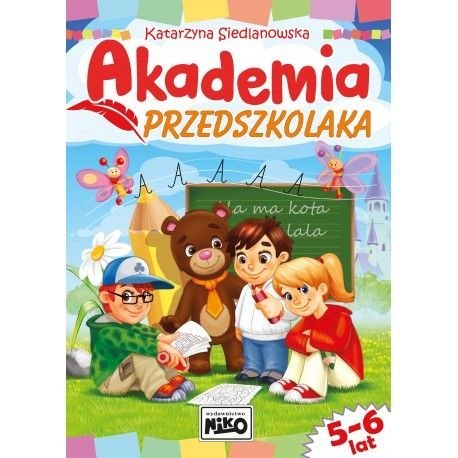 Niko Książeczka edukacyjna Niko Akademia przedszkolaka