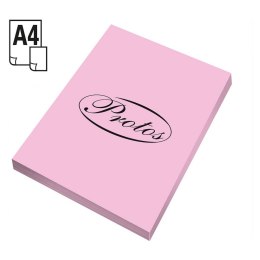 Protos Papier kolorowy A4 różowy jasny Protos