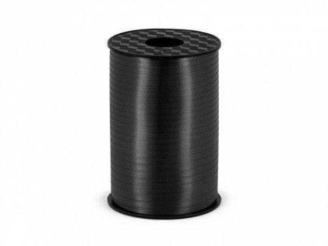 Partydeco Wstążka Partydeco plastikowa czarna, 5mm/225m 5mm czarny (PRP5-010)
