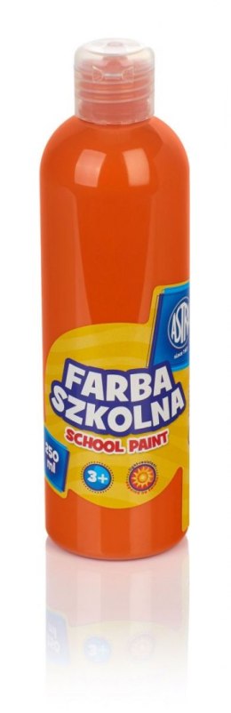 Astra Farby plakatowe Astra szkolne kolor: pomarańczowy 250ml 1 kolor.