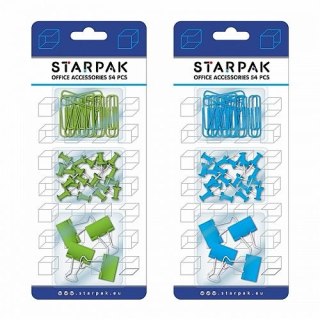 Starpak Klip Starpak zestaw akcesoriów 54 el. Office mix (395082)