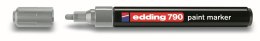 Edding Marker specjalistyczny Edding 790, srebrny 2,0-3,0mm okrągła/ścięta końcówka