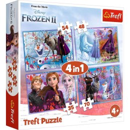 Trefl Puzzle Trefl Podróż w nieznane 35, 48, 54, 70 el. (34323)