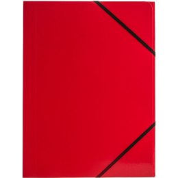 Tetis Teczka kartonowa na gumkę A4 czerwony 350g [mm:] 320x240 Tetis (BT600-C)