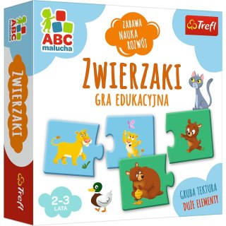 Trefl Gra edukacyjna Trefl ABC Malucha Zwierzaki (01940)