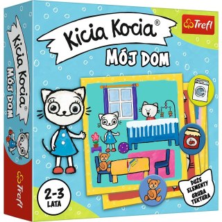 Trefl Gra edukacyjna Trefl Kicia Kocia Mój Dom Mó dom (02055)