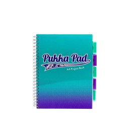 Pukka Kołozeszyt (kołobrulion) FLEX PAD A4 200k. 80g kratka Pukka (8409-FUS)