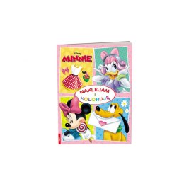 Ameet Książka dla dzieci Ameet Minnie. Naklejam i Koloruję