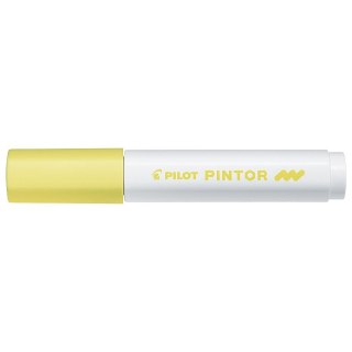 Pilot Marker specjalistyczny Pilot PINTOR pastelowy żółty 1,4mm okrągła końcówka (PISW-PT-M-PY)