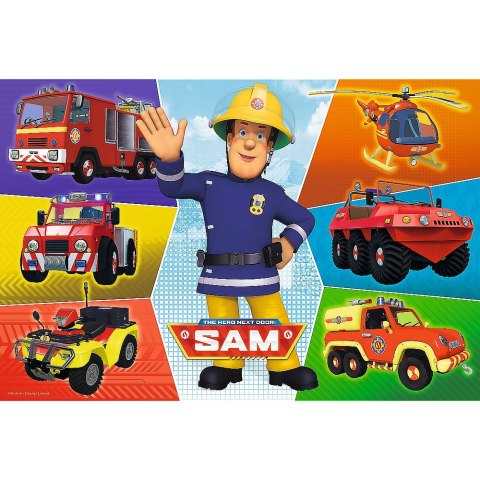 Trefl Puzzle Trefl Strażak Sam 100 el. (16354) Trefl Puzzle Trefl Strażak Sam 100 el. (16354)
