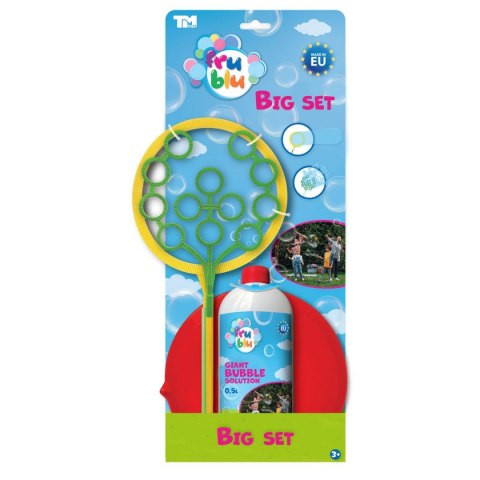 Tm Toys Bańki mydlane Tm Toys Fru blu duży zestaw + zapas płynu 0,5l (DKF9477)