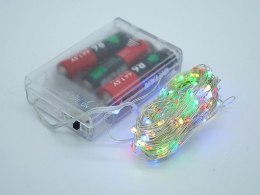 Adar Lampki świąteczne kolorowy, na baterie 3xAA niedołączone; 8x7x2cm Adar (511866)
