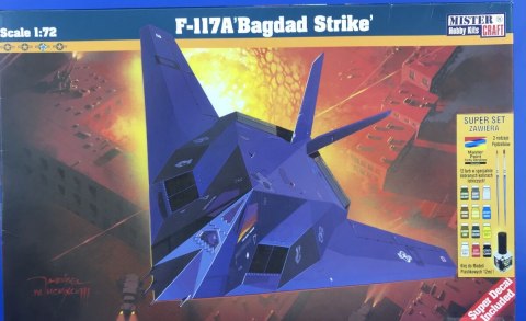 Olymp Aircraft Model do sklejania F-117A Bagdad Strike Olymp Aircraft (SE-07)