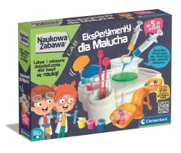 Clementoni Zestaw kreatywny dla dzieci Naukowa Zabawa Eksperymenty dla malucha Clementoni