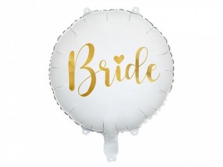 Partydeco Balon foliowy Partydeco Bride 45 cm, biały 18cal (FB138)