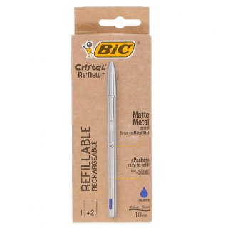 Bic Długopis Bic cristal RE'new niebieski 1,0mm (997201)