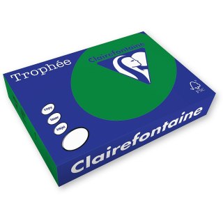 Trophee Papier kolorowy Trophee kolorowy A4 zielony ciemny 80g (xca41783)