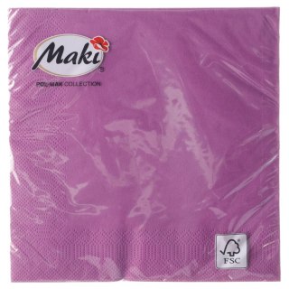 Pol-mak Serwetki Pol-mak fioletowy papier [mm:] 330x330 (11)