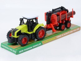 Adar Traktor z maszyną, na napęd, 38cm Adar (567313)