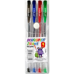Fun&Joy Długopis żelowy Fun&Joy mix 0,7mm (FJ-G04C)