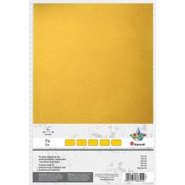 Titanum Filc Titanum Craft-Fun Series kolor: żółty 10 ark. [mm:] 210x297 (025)
