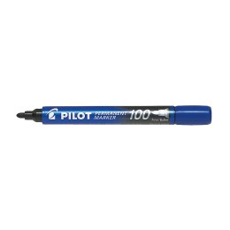 Pilot Marker permanentny Pilot, niebieski okrągła końcówka (SCA-100-L)