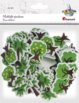 Titanum Naklejka (nalepka) Craft-Fun Series piankowe drzewa Titanum (EE34)
