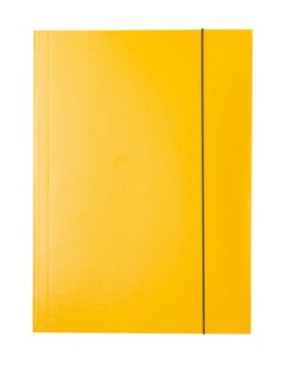 Esselte Teczka kartonowa na gumkę A4 żółty 400g Esselte (13438)