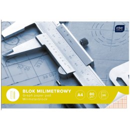 Interdruk Blok milimetrowy Interdruk A4 80g 20k (BLMIA4)