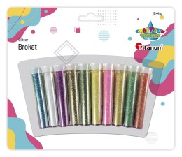 Titanum Brokat Titanum Craft-Fun Series tęczowy kolor: mix 10 kolor. (BR C10)