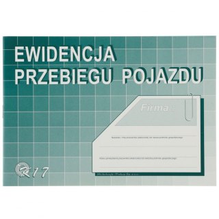 Michalczyk i Prokop Druk offsetowy Michalczyk i Prokop Ewidencja przebiegu pojazdów (bez kosztów) A5 A5 32k. (K17)