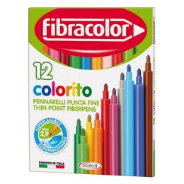 Fibracolor Flamaster Fibracolor colorito 12 kol.