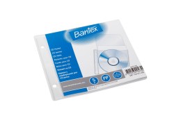 Bantex Koszulka groszkowa na 1 CD/DVD w folii - 5 szt. (2075)