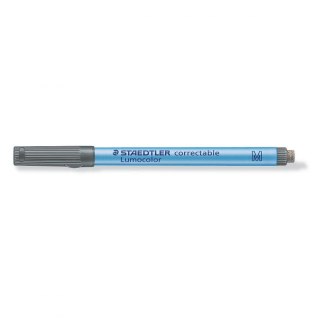 Staedtler Marker zmywalny Staedtler Lumocolor Correctable M czarne 1,0mm okrągła końcówka (S 305 M-9)