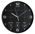 Unilux Zegar ścienny On Time czarny Unilux (400094567)