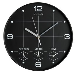 Unilux Zegar ścienny Unilux On Time czarny (400094567)