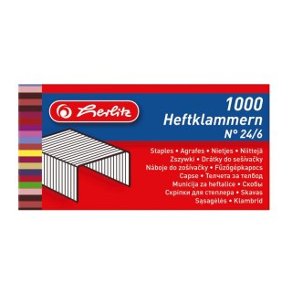 Herlitz Zszywki 24/6 Herlitz 8760514 1000 szt (300000606)