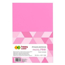 Happy Color Arkusz piankowy Happy Color kolor: różowy 5 ark. [mm:] 210x297 (HA 7130 2030-21)