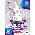 Astra Blok rysunkowy Astra BS&RABBit ASTRAPAP A4 mix 80g 15k (106021003)