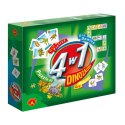 Alexander Gra logiczna Alexander DINOZAURY 4 w 1 Domino (5906018005561)