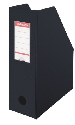 Esselte Pojemnik na dokumenty pionowy A4 czarny PVC PCW Esselte (56077)