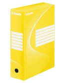 Esselte Pudło archiwizacyjne A4 żółty karton [mm:] 245x100x 345 Esselte (128423)