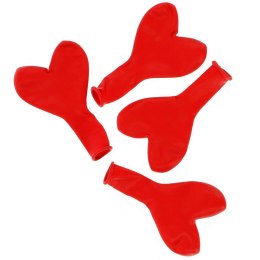 Arpex Balon kształty serca Arpex SERCA czerwony 4 szt (K467)